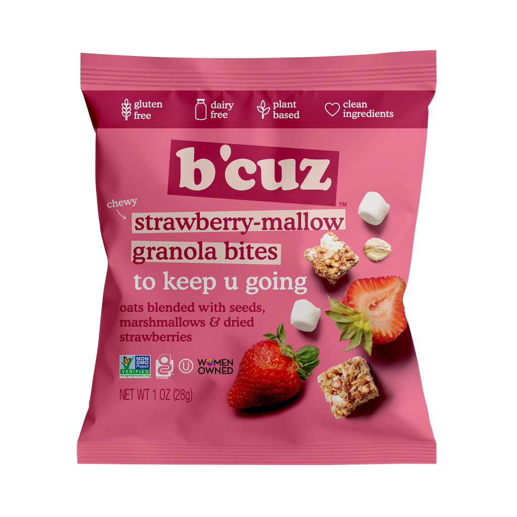 B'CUZ Granola Bites Sample Variety 14 Pack, 7 Different Flavors