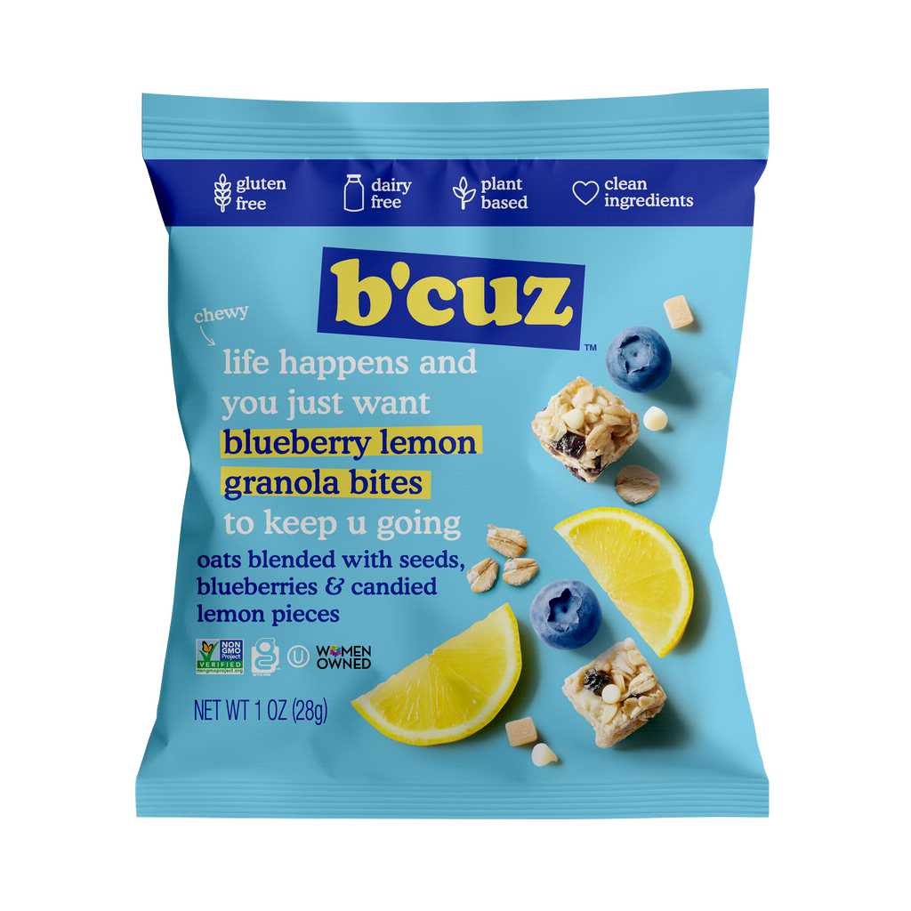 B'CUZ Granola Bites Sample Variety 14 Pack, 7 Different Flavors