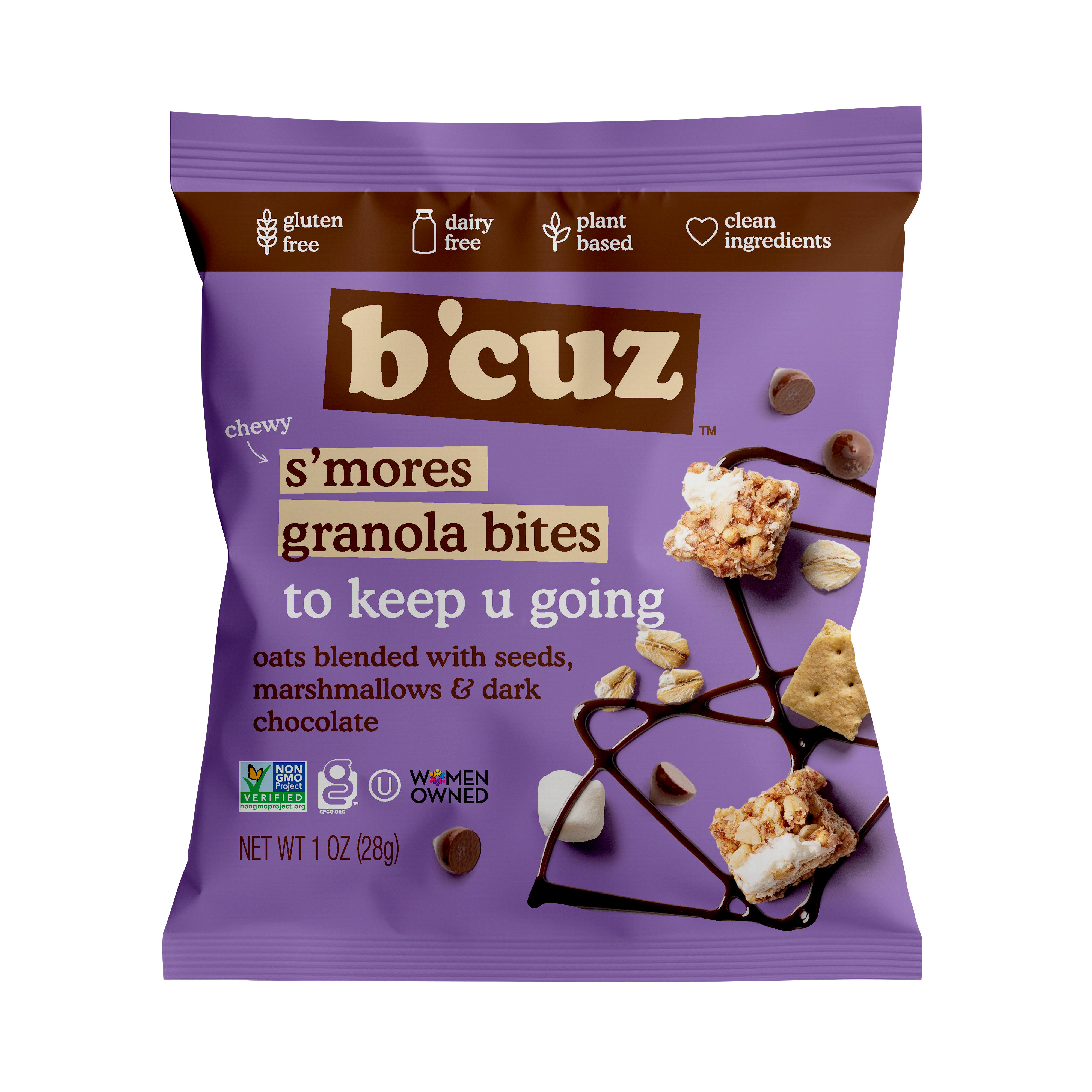 アパルトモン GOOD GRIEF!/BRETZ MINI POUCH Smores_Font_Part_WithoutBG_32a