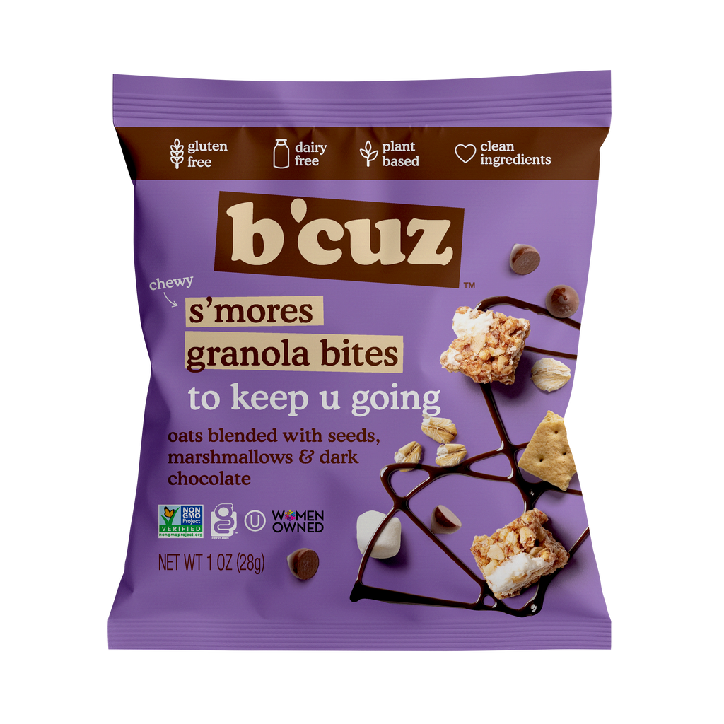 B'CUZ Granola Bites Sample Variety 14 Pack, 7 Different Flavors