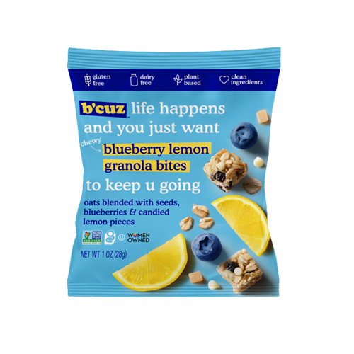 Blueberry Lemon Bcuz Snacks B'cuz Snacks