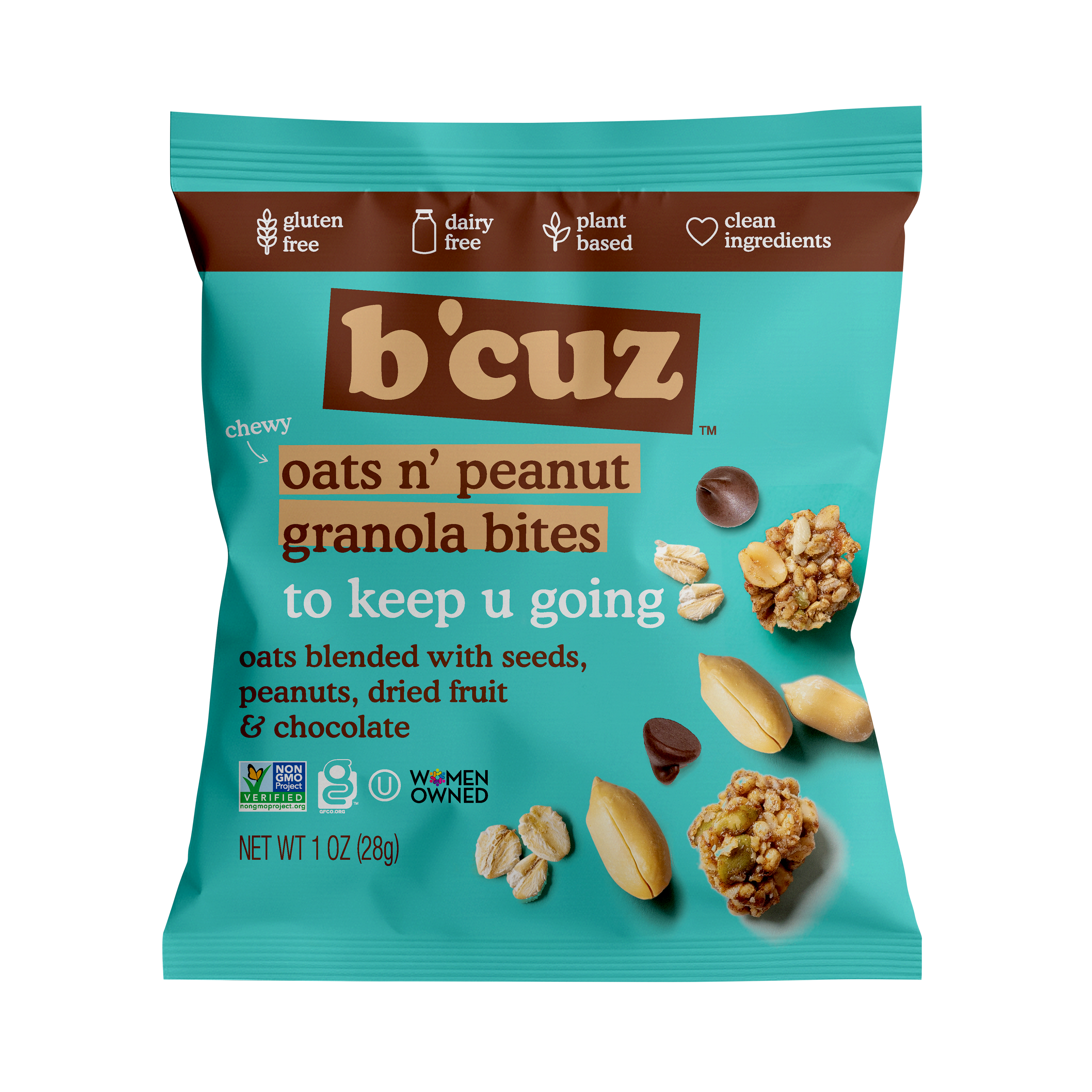 Oats n' Peanuts 1oz Bag