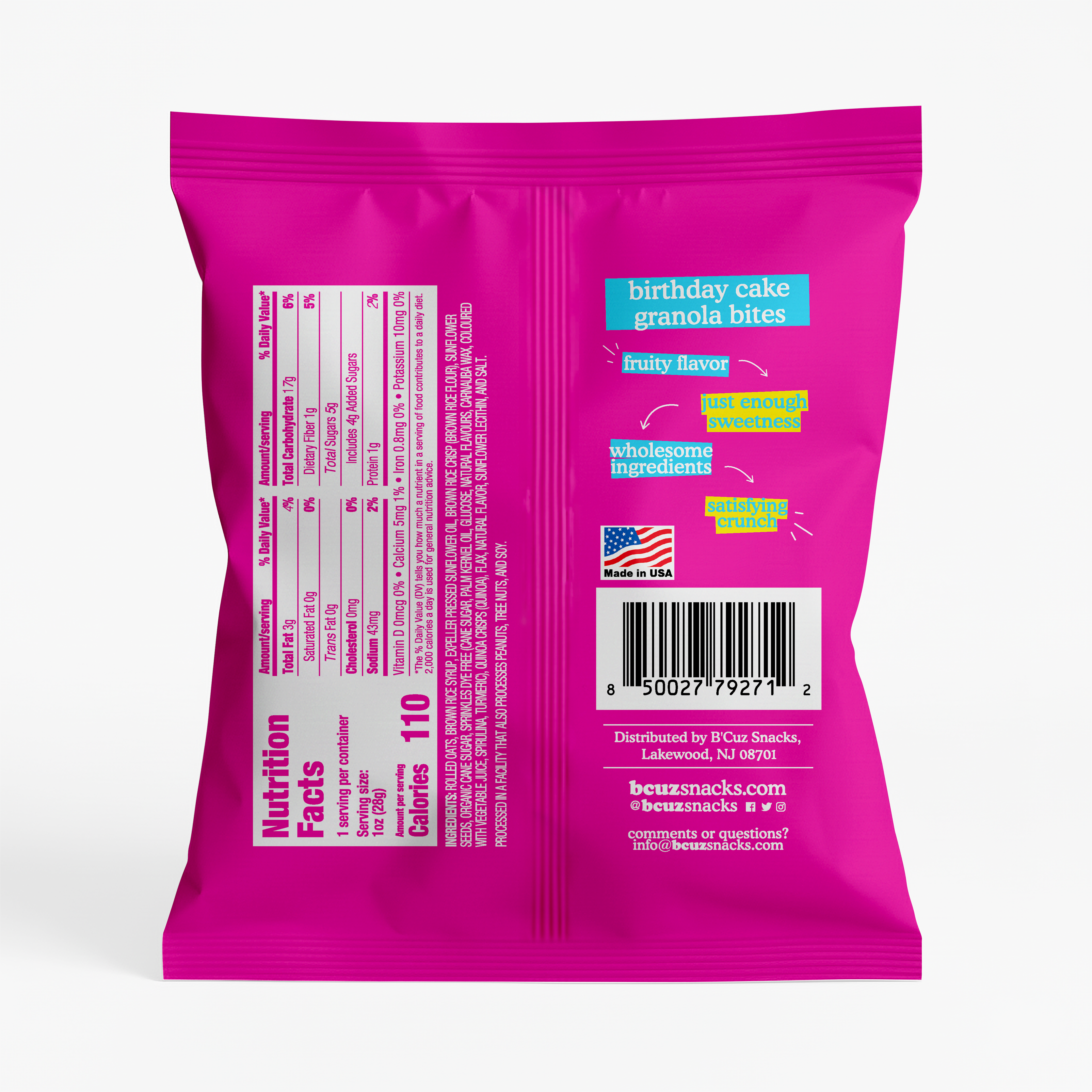 Birthday Cake 1oz Bag