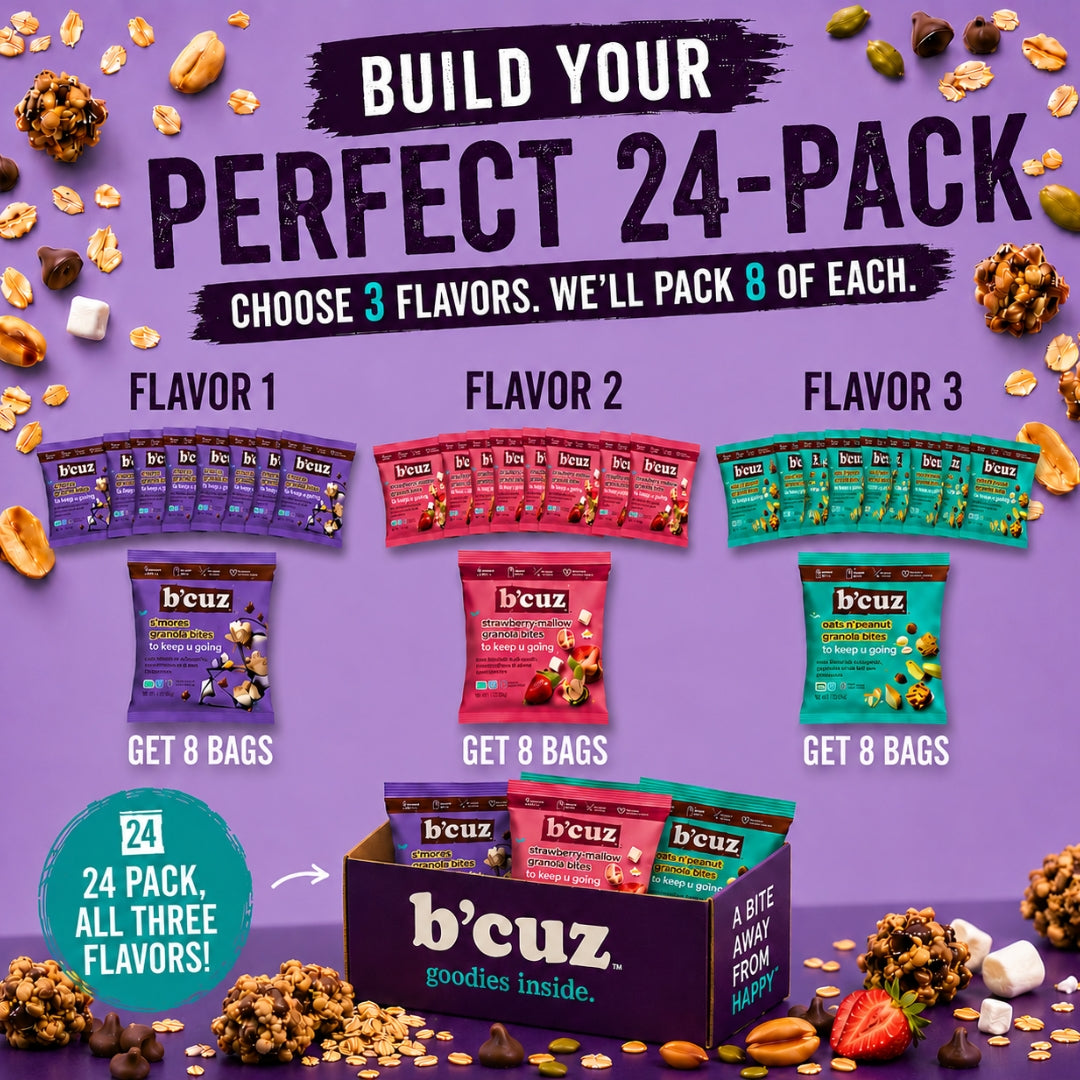 Bcuz Snack Builder Box (24-Pack)1 OZ Each Bag