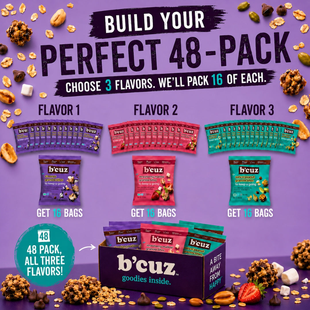 Bcuz Snack Builder Box (48-Pack) 1 OZ Each Bag