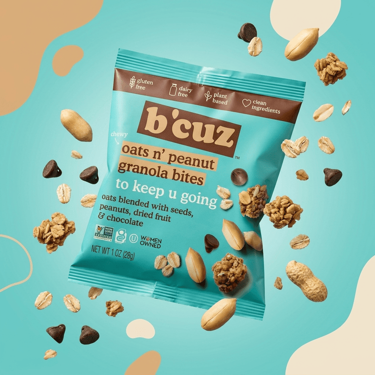 Welcome to B'Cuz Snacks - Healthy Oat & Granola Bites – B'cuz Snacks
